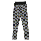 B/W Kente Leggings